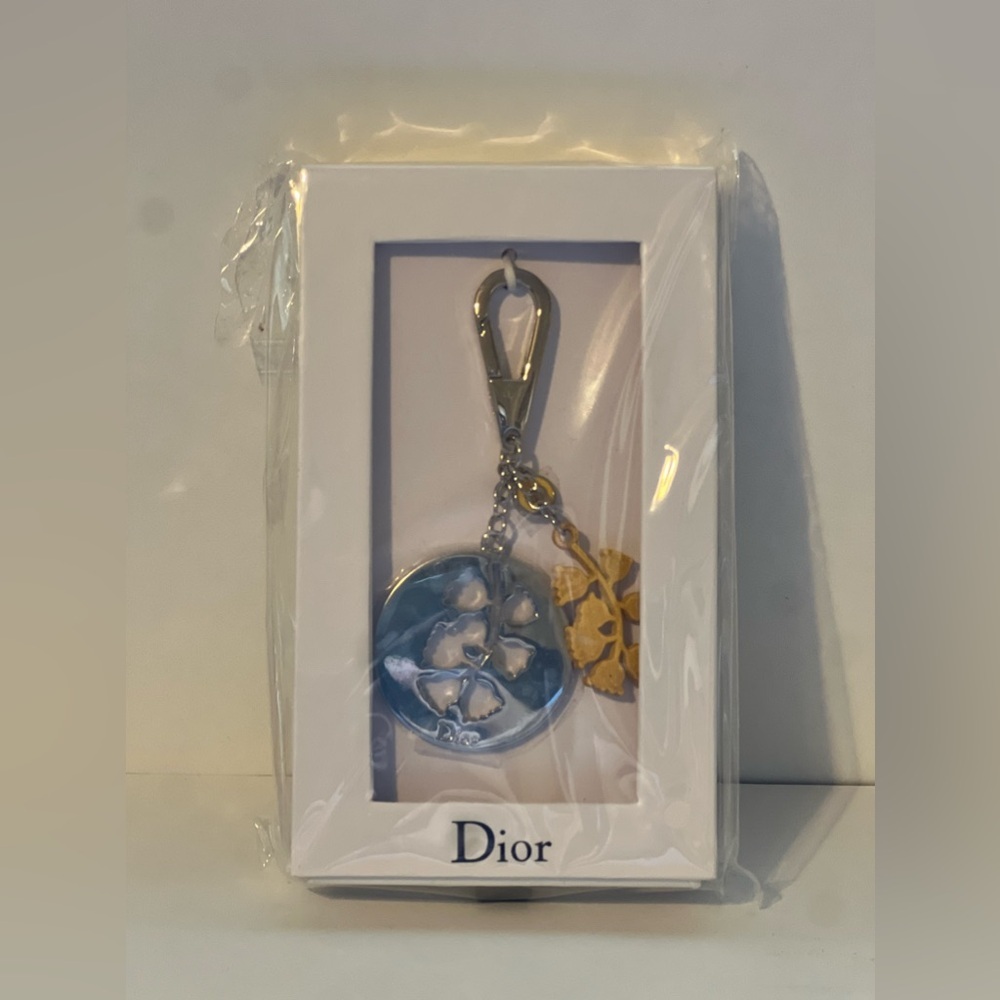 Dior Lily of‎ the Valley Key Holder